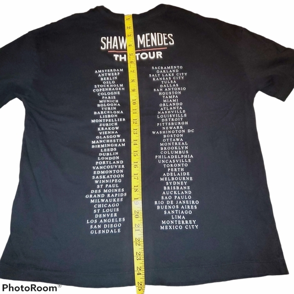 Shawn Mendes Concert Tour Short Sleeve Tee 457 - Picture 5 of 5